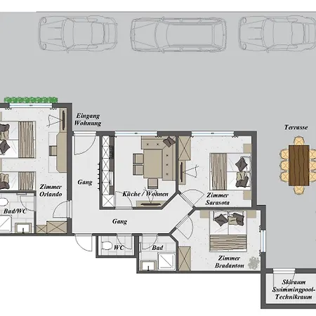 Apart Florida Appartement *